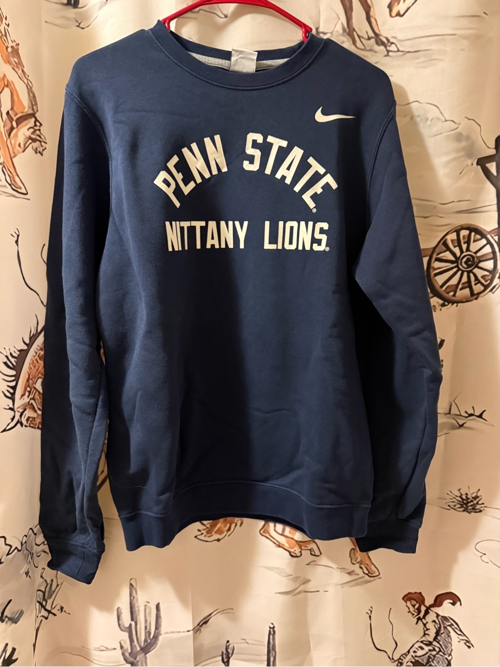 Nike Navy Blue Penn State Nittany Lions Pullover Sweatshirt